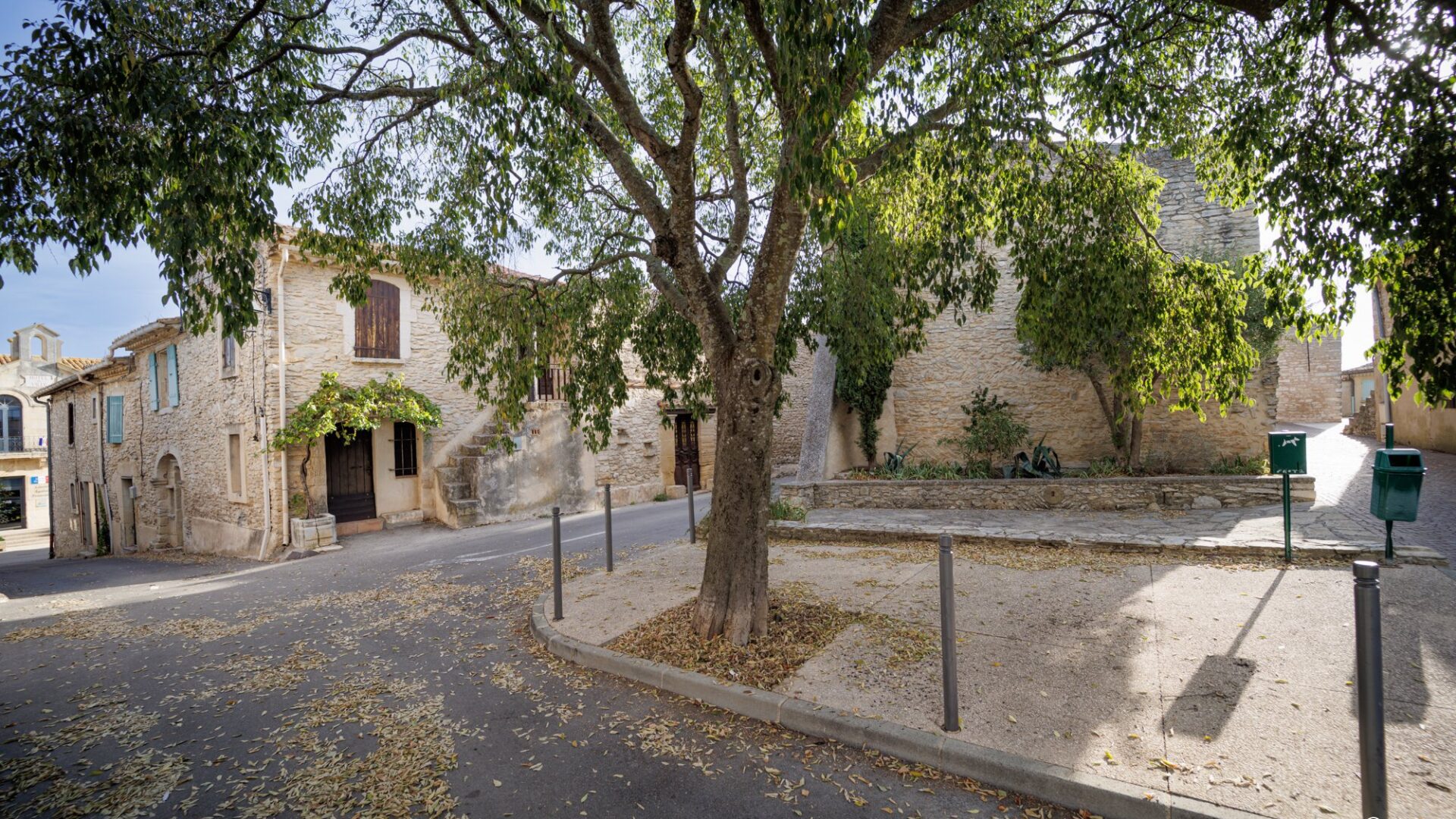 Cœur du village à Poulx