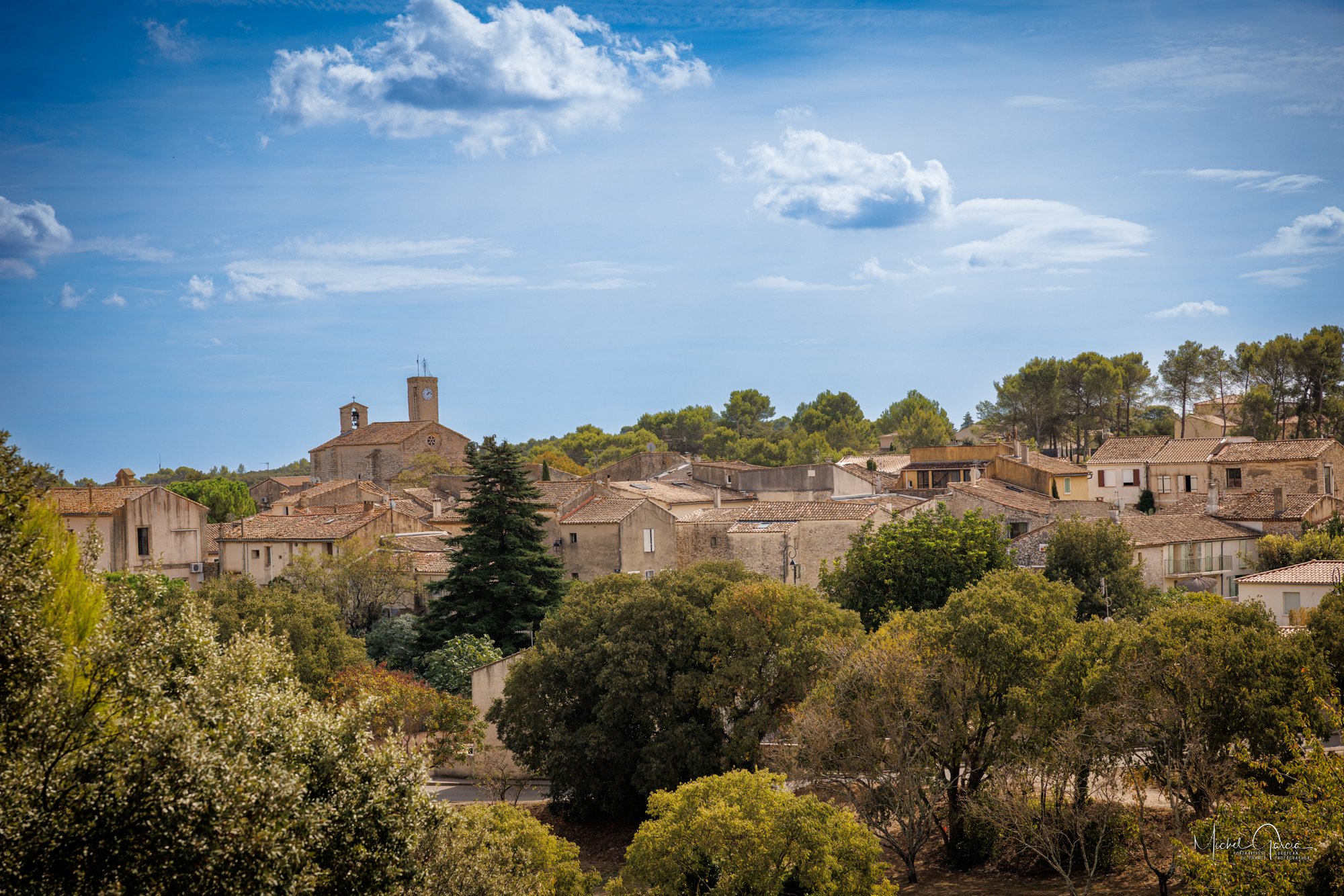 Le village à Poulx
